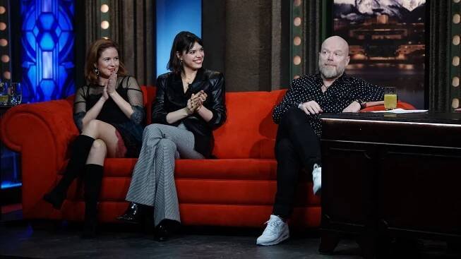 Show Jana Krause: Herečka Zuzana Norisová, režisérka a modelka Eva Doležalová a divadelník Michal Kocourek