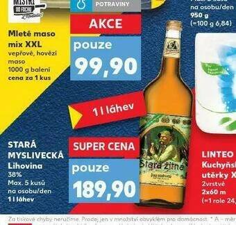 Kaufland Stará myslivecká nabídka