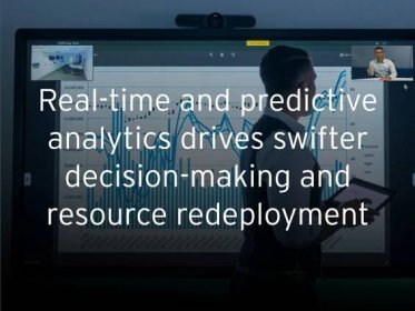 Real-time and predictive analytics drives swifter decision-making and resource redeployment