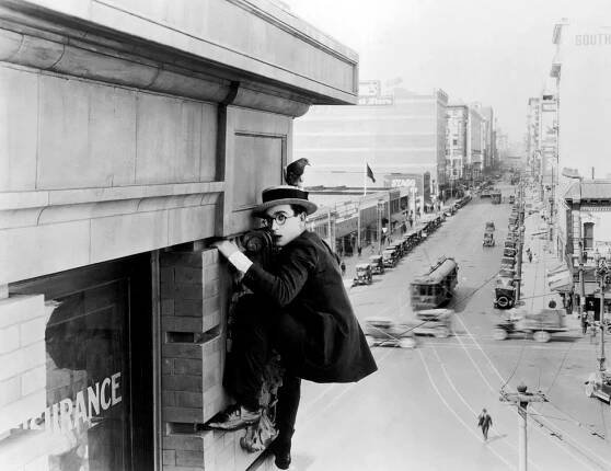 O patro výš - Z filmu - Harold Lloyd