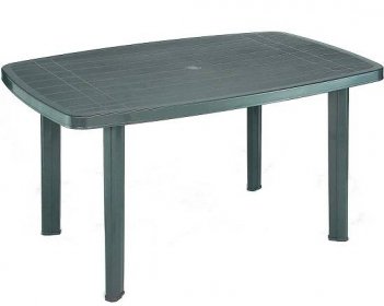 Plastový stůl FARO, zelený