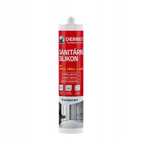 Den Braven Sanitární silikon, transparentní, 280 ml nakoupit u OBI