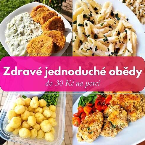 Jednoduché zdravé obědy do 30 Kč na celý týden, 2025