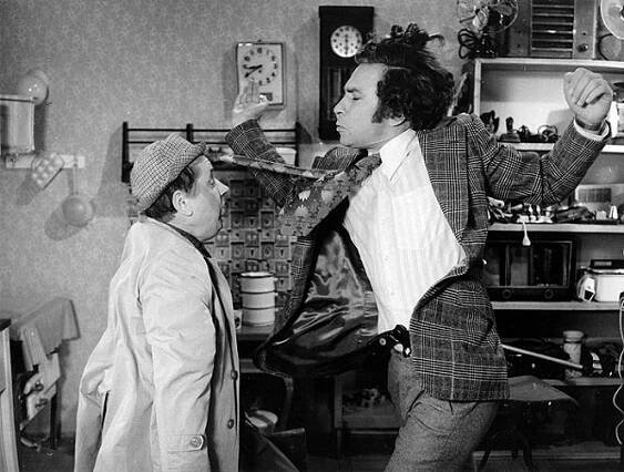 Muž z Londýna - Z filmu - Václav Babka, František Němec