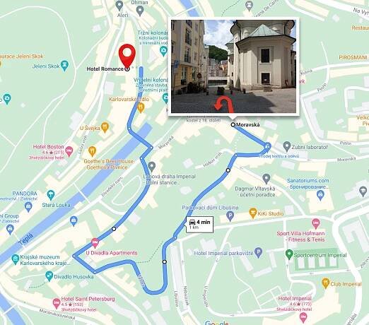 Příjezd, parkování, transfery