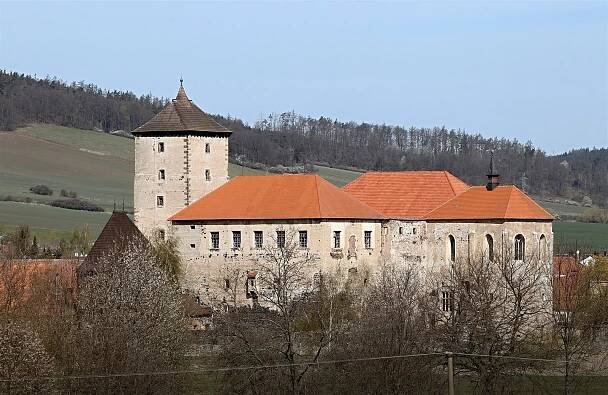 Vodní hrad Švihov u Klatov (15. 4. 2020)