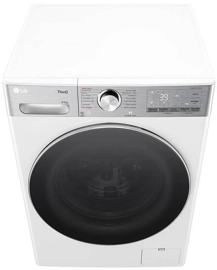 LG Parní pračka / sušička LG | 9 / 5 kg |  A/E | 1200 ot./min | AI DD™ | Bílá, FCR9A95WC