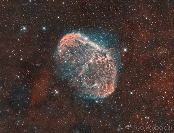 NGC 6888 – Sichelnebel – Astronomie Schweiz – SAG-SAS