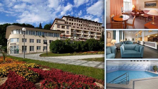 Hotel Palace Luhačovice - Prvotřídní hotel a služby v centru lázní