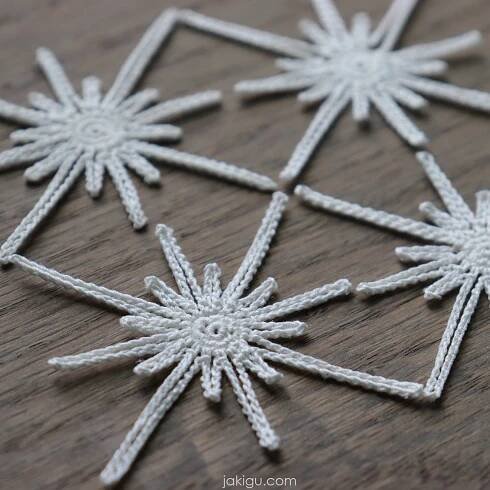 snowflake 2022, free crochet pattern - JAKIGU