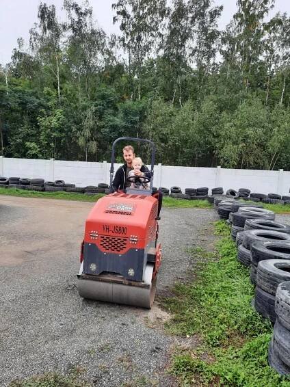 Návštěva ,,Bagrparku" - MŠ Františka Malíka, Most