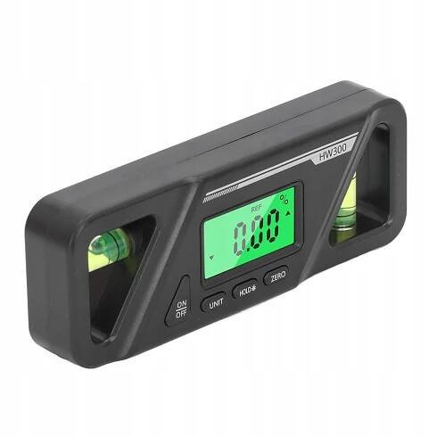 MAGNETICKÁ DIGITÁLNÍ ELEKTRONICKÁ VODOVÁHA LCD PRO MĚŘENÍ ÚHLU