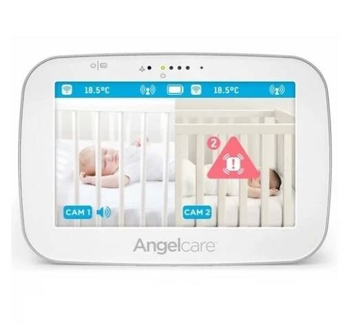 Angelcare - SADA Monitor dechu 16x16 cm + dětská video chůvička USB