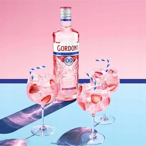 Gin Gordon's Pink 0% nealkoholický 0,7 l EAN (GTIN) 5000289934596