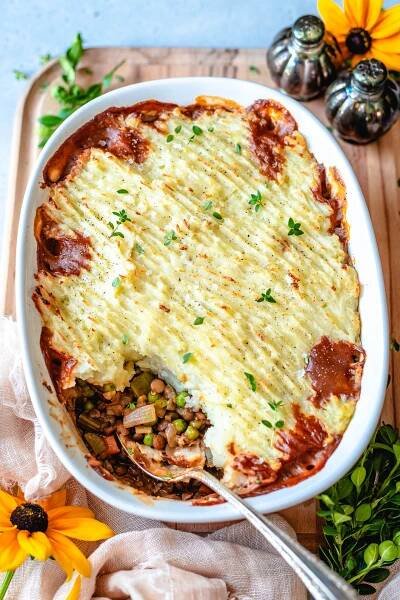 Vegan Shepherd's Pie Recipe - Two Spoons