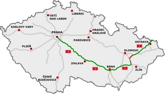 Dálnice D0, D1 - Stav českých dálnic: 5 hotových, jinde nekopli do země | Kurzy.cz