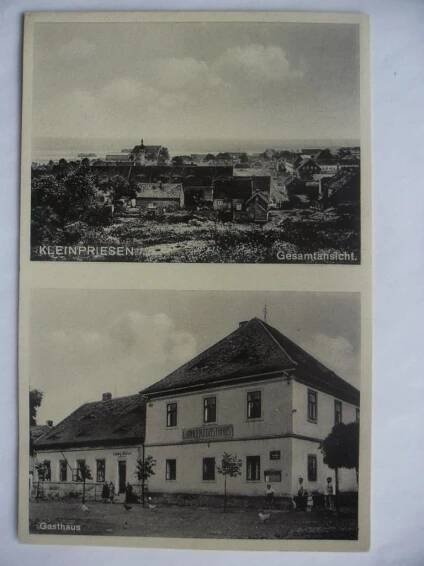 Malé Březno Klein Priesen Most Brüx - Pohlednice místopis