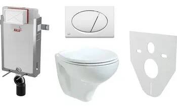 Alcaplast AM115/1000 Renovmodul komplet k zazdění se závěsným WC Creavit STANDARD TP320 + bidet 2v1