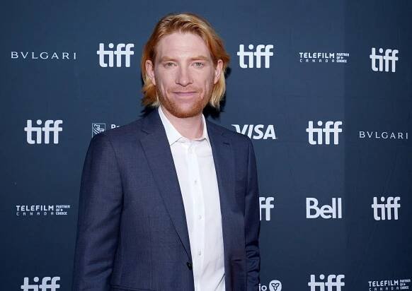 Domhnall Gleeson at the Alice & Jack premiere during the Toronto International Film Festival.