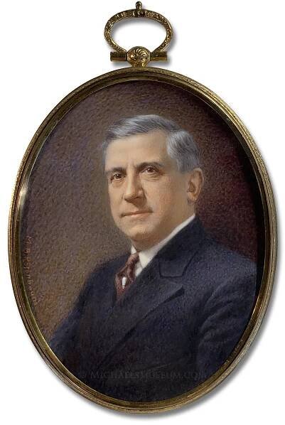 Portrait Miniature by Maurice B. Rosenbaum