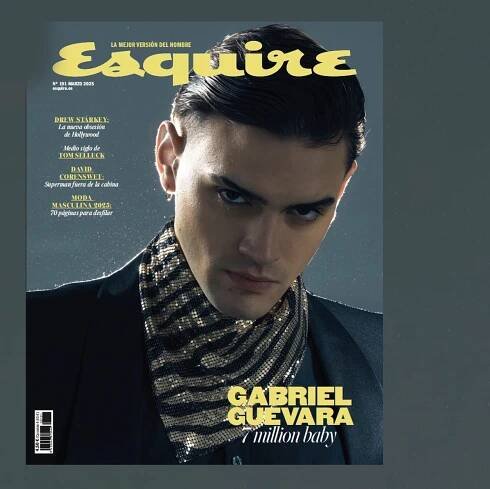 Gabriel Guevara y su brillante futuro, en la portada del número de marzo de Esquire