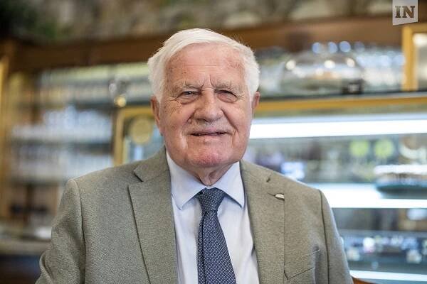 Křest knihy bývalého prezidenta Václava Klause Od Beneše po Ukrajinu | PrahaIN 