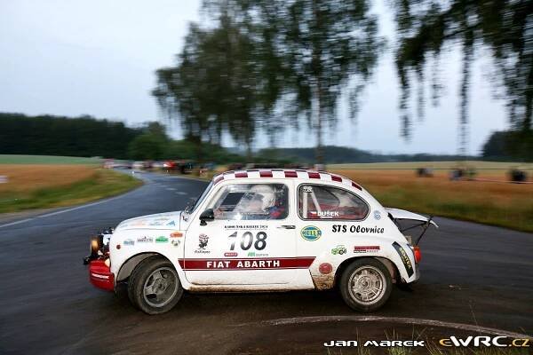 Dušek Pavel − Čada Kryštof − Fiat 600 − Radouňská Rallye - Memoriál Františka Michálka 2024
