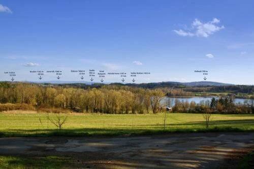 Hnačov Nad rybníkem Panorama