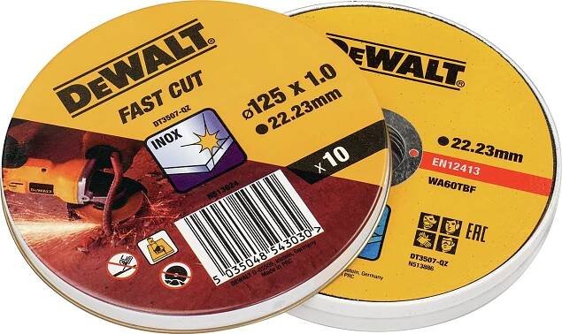 DeWALT DT3507 125 mm 10 ks