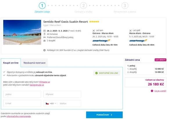 Marsa Alam: Pobyt v moderním 5* hotelu s all-inclusive a možností vlastního bazénu. Zájezd od 13 590 Kč