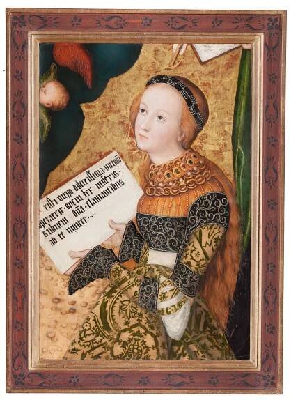 Lucas Cranach starší - Sv. Kristina