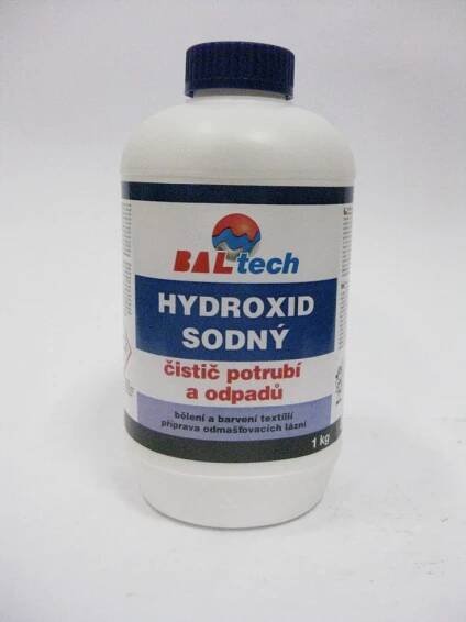 Hydroxid sodný 1kg