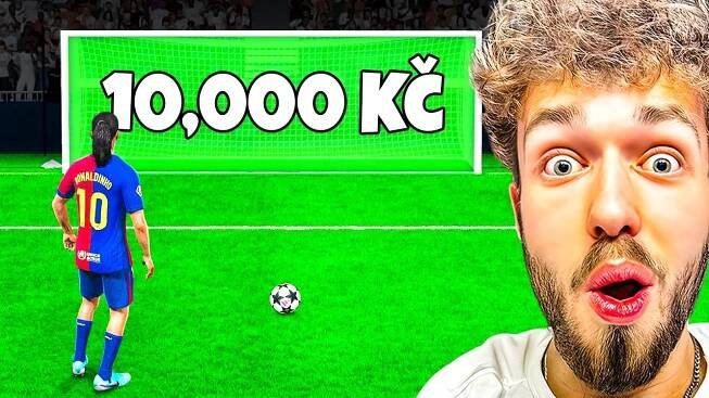 1 Gól = Utrať 10,000 Kč!