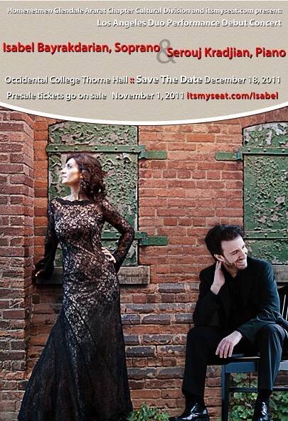 Isabel Bayrakdarian & Serouj Kradjian – LA Concert Group