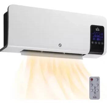 Teplovzdušný ventilátor Vzduchová clona 2 režimy, časovač, LED displej