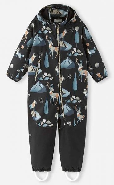Toddlers' softshell outdoor jumpsuit Mjosa