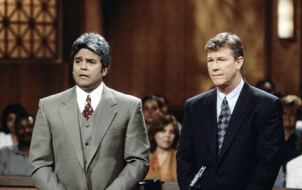 CHIPS '99, from left, Erik Estrada, Larry Wilcox, aired October 27, 1998