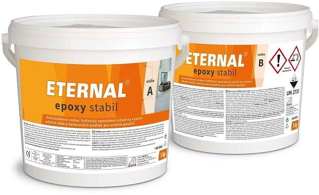 Eternal epoxy stabil složka A + B 02 šedý 10 kg