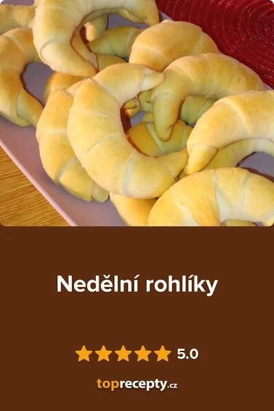Nedělní rohlíky | Yemek Tarifi