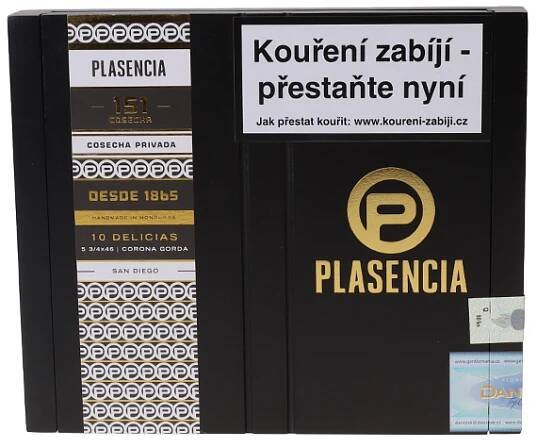 Plasencia Cosecha 151 San Diego Corona 1/10 - 2