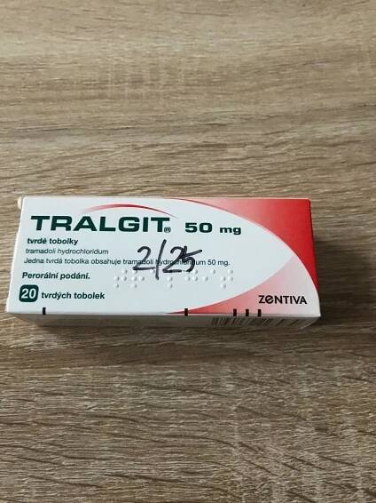 Tralgit 50mg- silný lék od bolesti - undefined