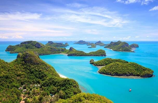 Pohled na Koh Samui