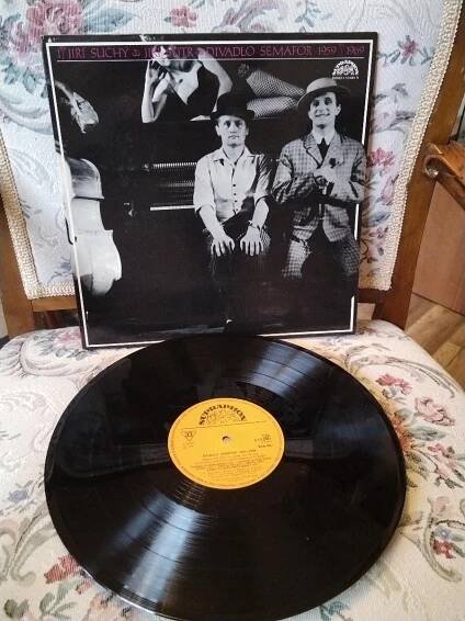 LP : VINYLOVÁ DESKA - JIŘÍ SUCHÝ / ŠLITR - DIVADLO SEMAFOR Č 1