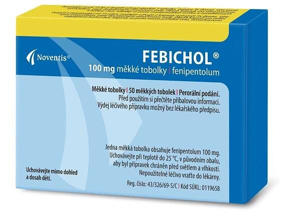Febichol 50 měkkých tobolek