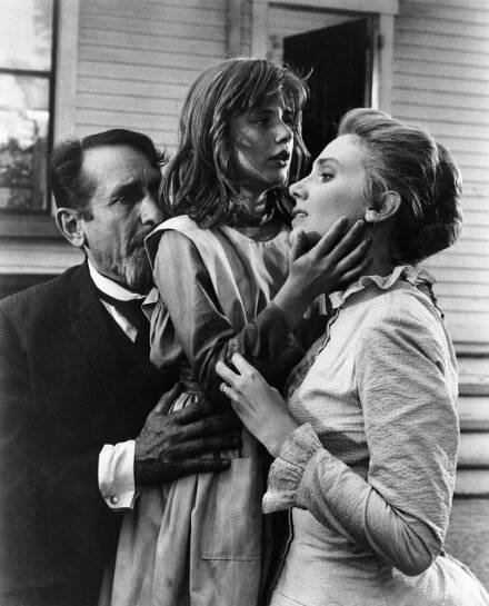 THE MIRACLE WORKER, Victor Jory, Patty Duke, Inga Swenson, 1962