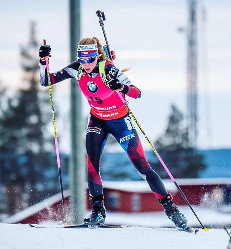 Biatlonistka Markéta Davidová je již potřetí vítězkou ankety Sportovec roku ČZU