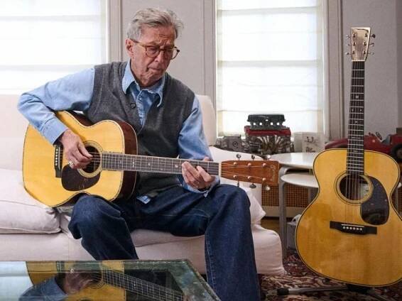 “I felt myself starting to cry.” Eric Clapton’s 'MTV Unplugged' Martin acoustic returns in...