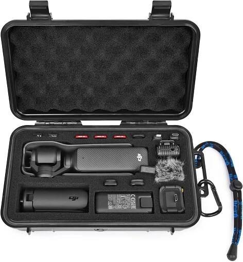 Lekufee Travel Waterproof Hard Case Compatible with DJI Osmo Pocket 3/Creator Combo/Power Expansion Combo/DJI Pocket 3 Vid...