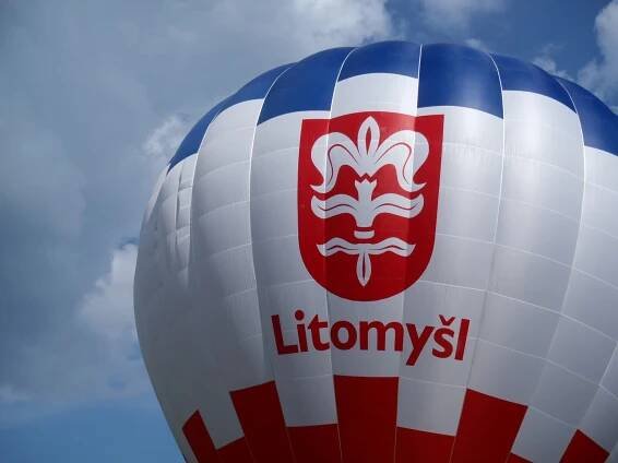 Náš balón s lilií - Balony Litomysl