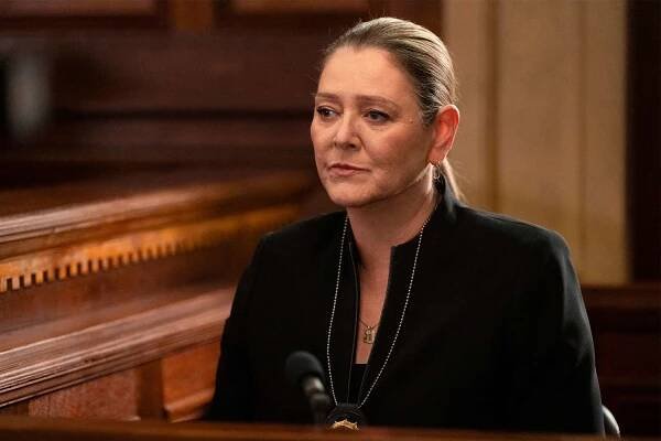 LAW & ORDER -- "Castle In The Sky" Episode 23011 -- Pictured: (l-r) Camryn Manheim as Kate Dixon